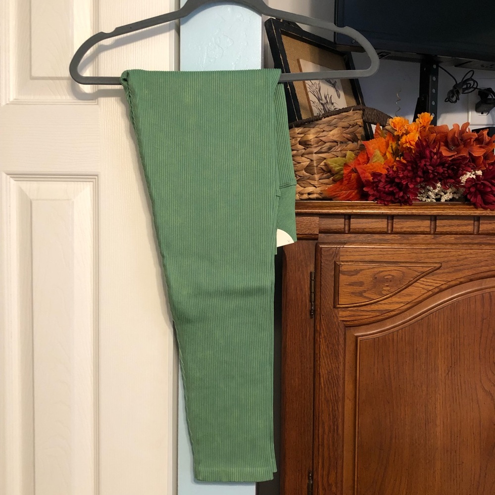 Aerie Offline Ribbed Seamless High Wasted Leggings